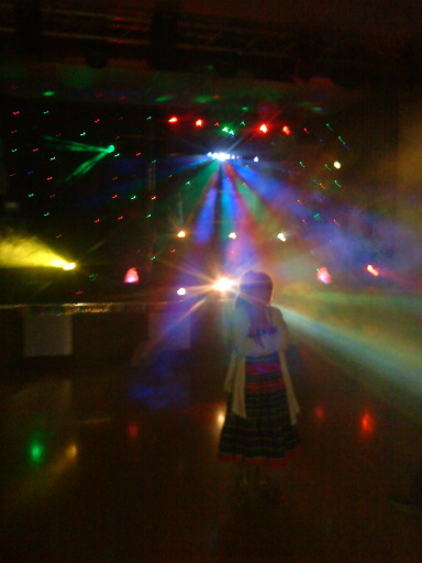 30th with lightning sounds disco