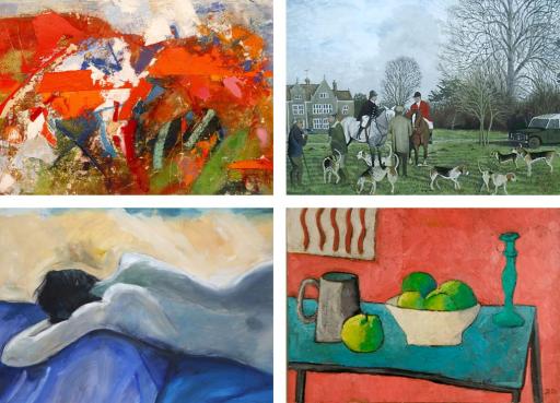 A wide selection of art by professional artists