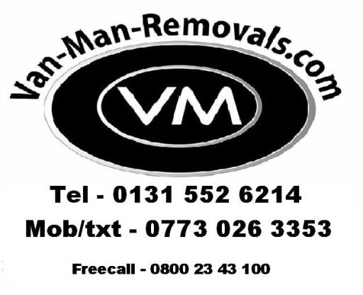 Van Man removals Edinburgh Logo
