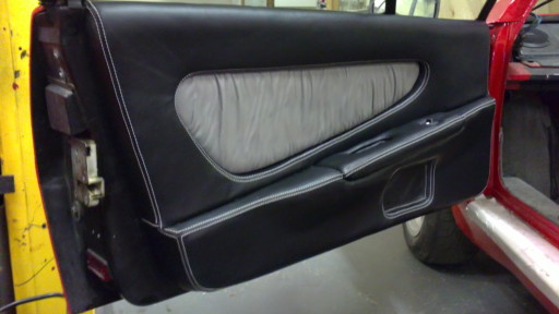 Lotus Esprit Classic car interior upholstery restoration re-trim