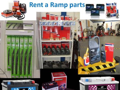 varied amount of parts in stock