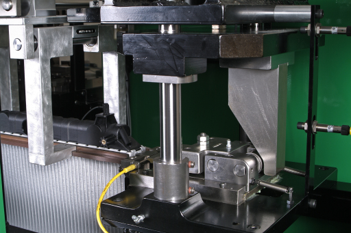 Press Tool for Automotive Heat Exchanger Asembly