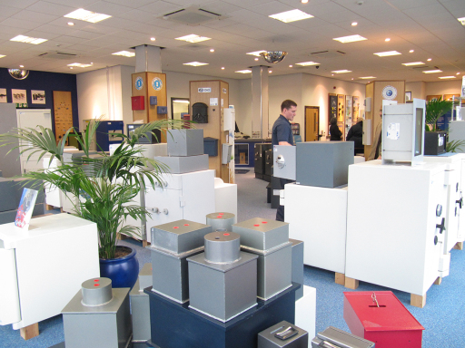 Safe showroom in manchester