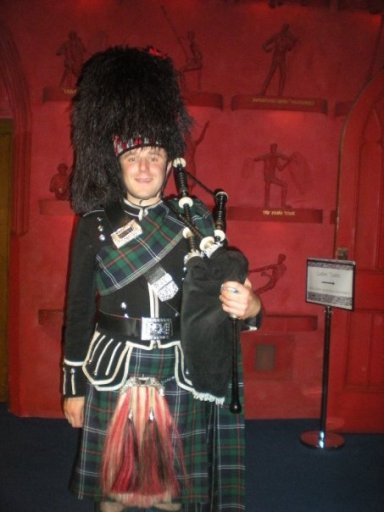 Alex in full Highland Regalia