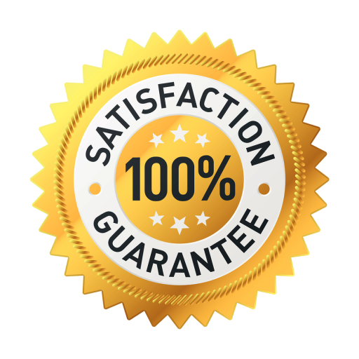 100% money back guarantee