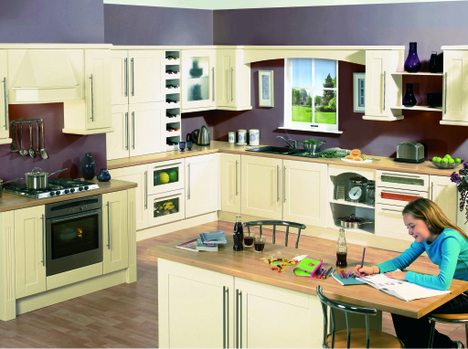 Ivory Shaker Kitchen