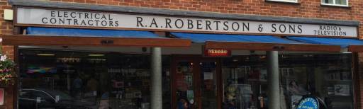 TV shops R. A. Robertson and Sons
