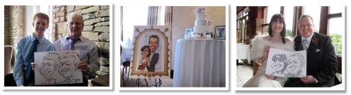 live caricature work