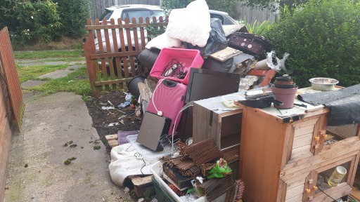 front garden rubbish removal worcester 