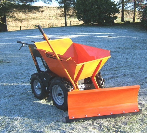 Snow/yard blade attachment