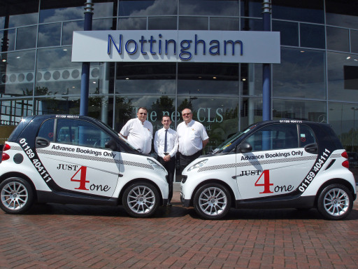 Just 4 One Launch @ Inchape Mercedes/Smart Nottingham
