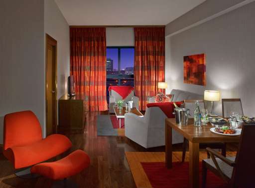 Presidential suite living room