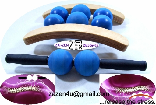 These massagers are designed and made by Za Zen Designs in the UK to the highest quality standards.