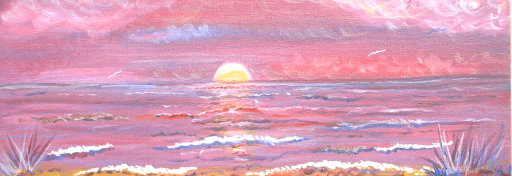 Early Morning by Northumbrian Artist Alison Starkey