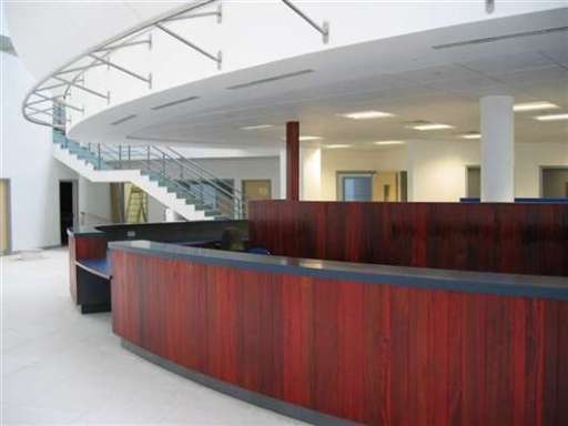 Reception Desk provided by Prodrive for Middlesbrough College