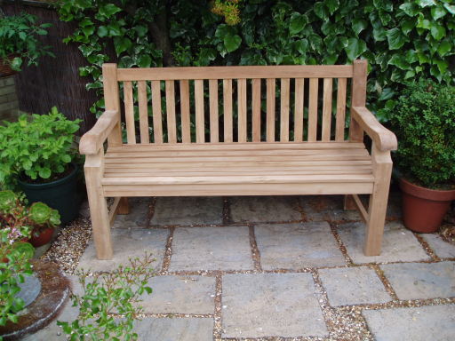 Teak Memorial Bench