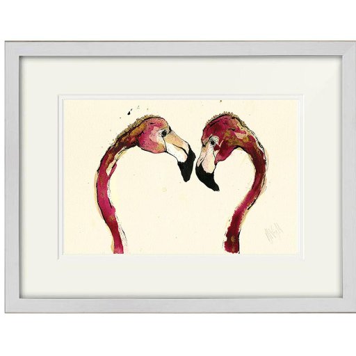 Anna Wright 'Love Love' Framed Print