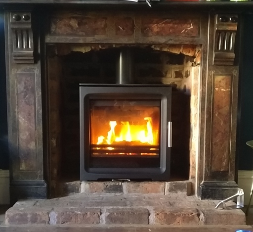 Green Man Stoves Purevision 5W Slim