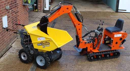 micro digger and micro dumper