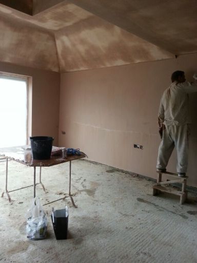 skimming plasterboard