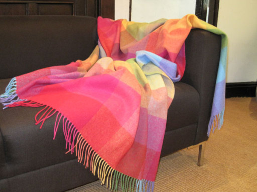 Summer Breeze Avoca Luxury Blanket / Sofa Throw from bambooshoot.co.uk