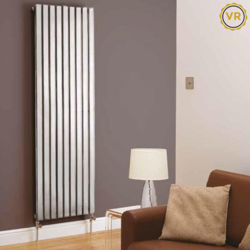 Vertical Radiators UK - Chrome designer radiators