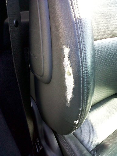 Driver Side Bolster Damage
