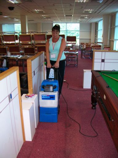 Commercial carpet cleaning