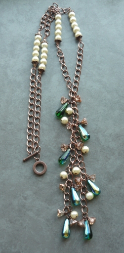 Handmade Necklace by Sharon Price www.butterscotchbeads.co.uk