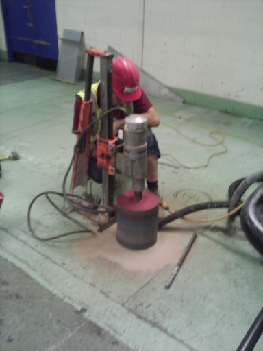Concrete coring