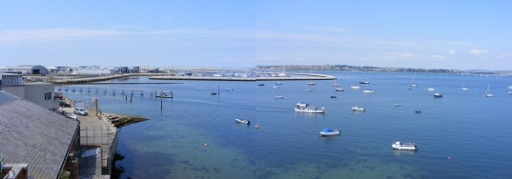 View from outside roof terrace