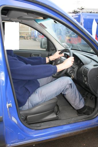 If you drive for a living, you need to think how you sit - ask for advice