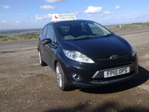 Black Ford Fiesta