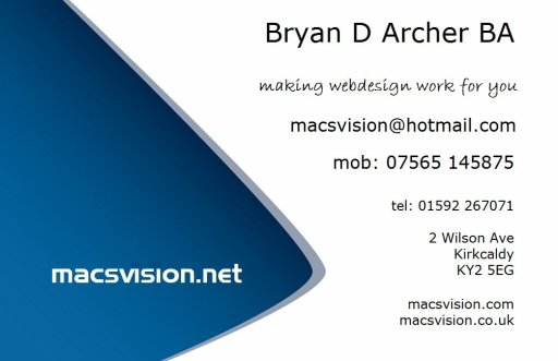 macsvision.net - making web design work for you