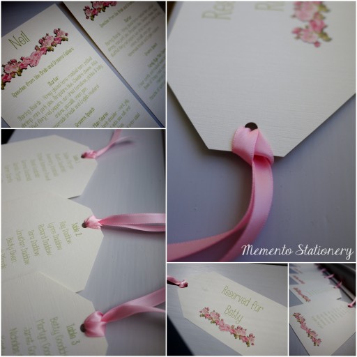 Bespoke Wedding Day Stationery