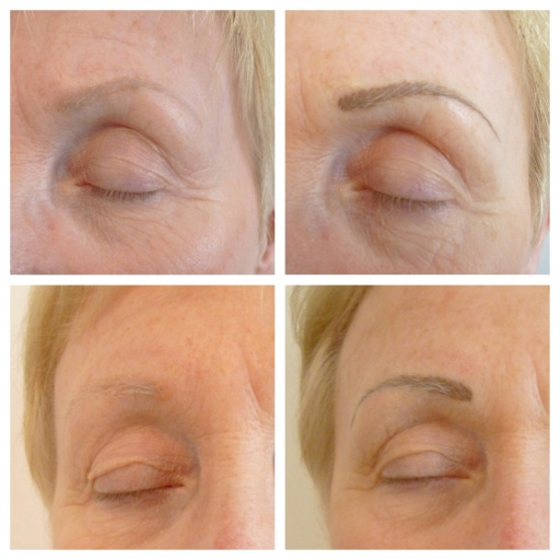 Semi Permanent Hairstroke eyebrows