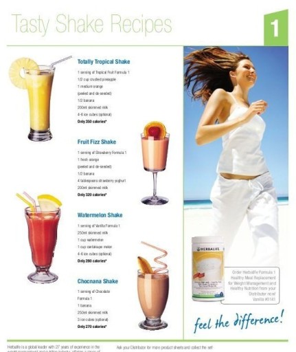 Shake receipes