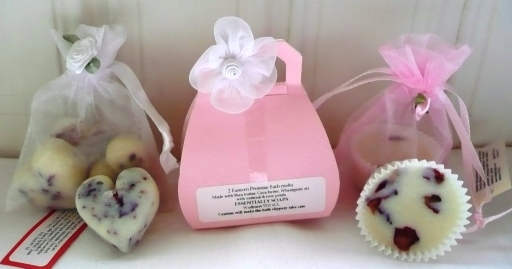 WEDDING FAVOURS (BATH MELTS &amp; TRUFFLES)