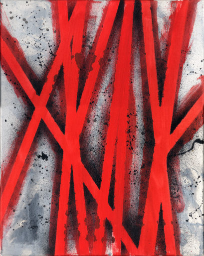 Original canvas art for sale, urban artist, Mr.Pilgrim graffiti art, buy art online.