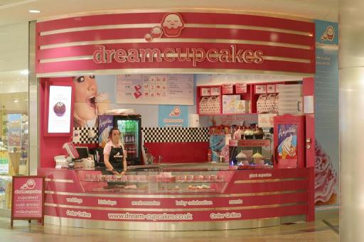 Dream Cupcakes in West Quay Shopping Centre