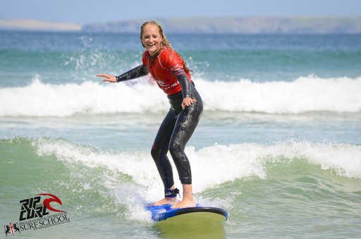Surf lessons in Newquay