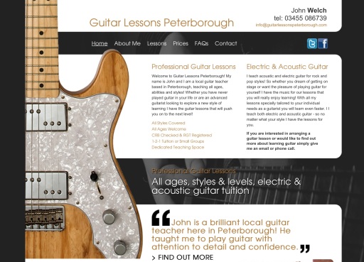 Guitar Lessons Peterborough