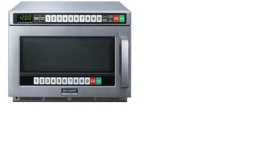 Sharp R1900 High Power Comercial Microwave Oven