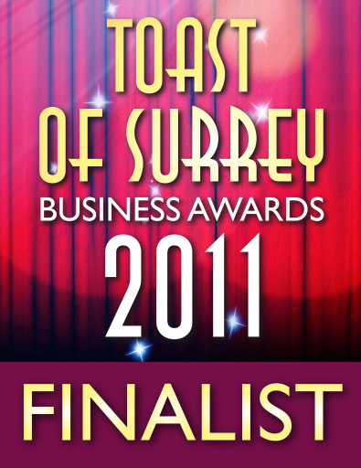 FInalist in the Surrey Business Awards