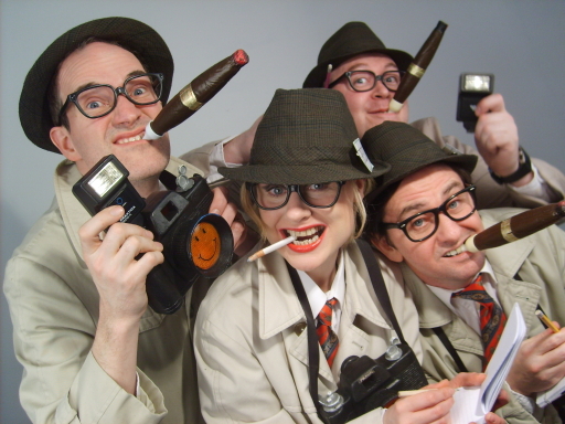 'The Paparazzi', comedy entertainment act from Mischief La-Bas