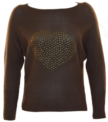 Heart Studded Jumper