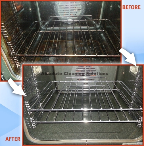 oven cleaned during end of tenancy clean in Harpenden
