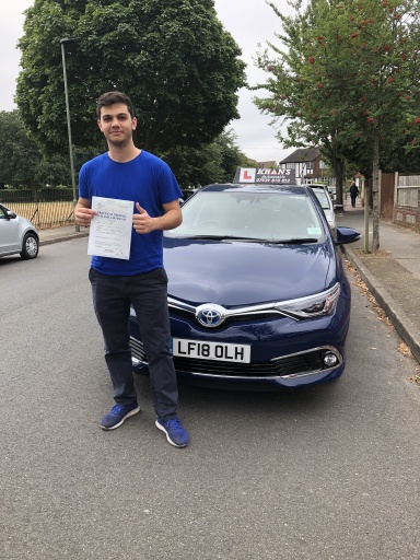Rash passed 1st time in West Wickham 