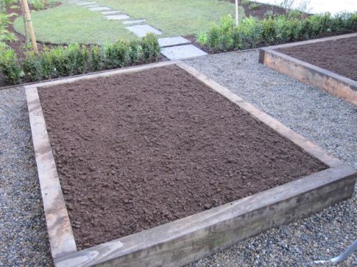 Raised vegetable bed