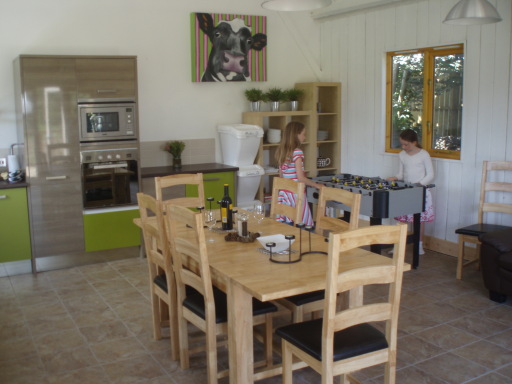 Inside the 'Cow Shed' Kitchen